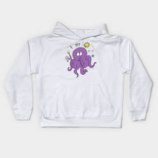 Over-think-topus Kids Hoodie